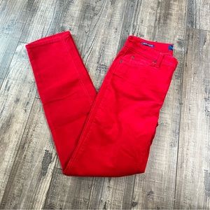 Talbots Red High-Rise Corduroy